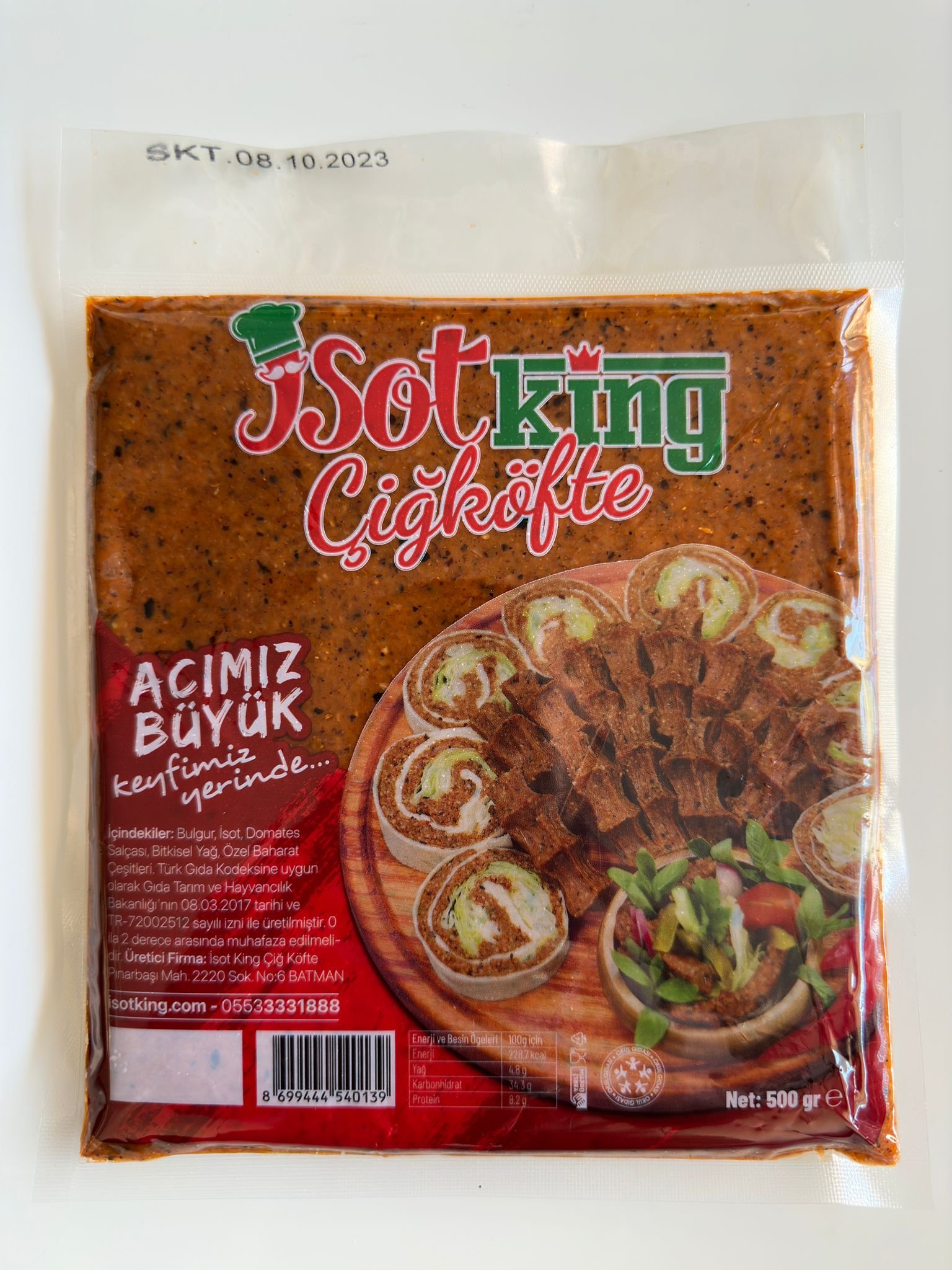 500 gram görsel İsotking Çiğköfte