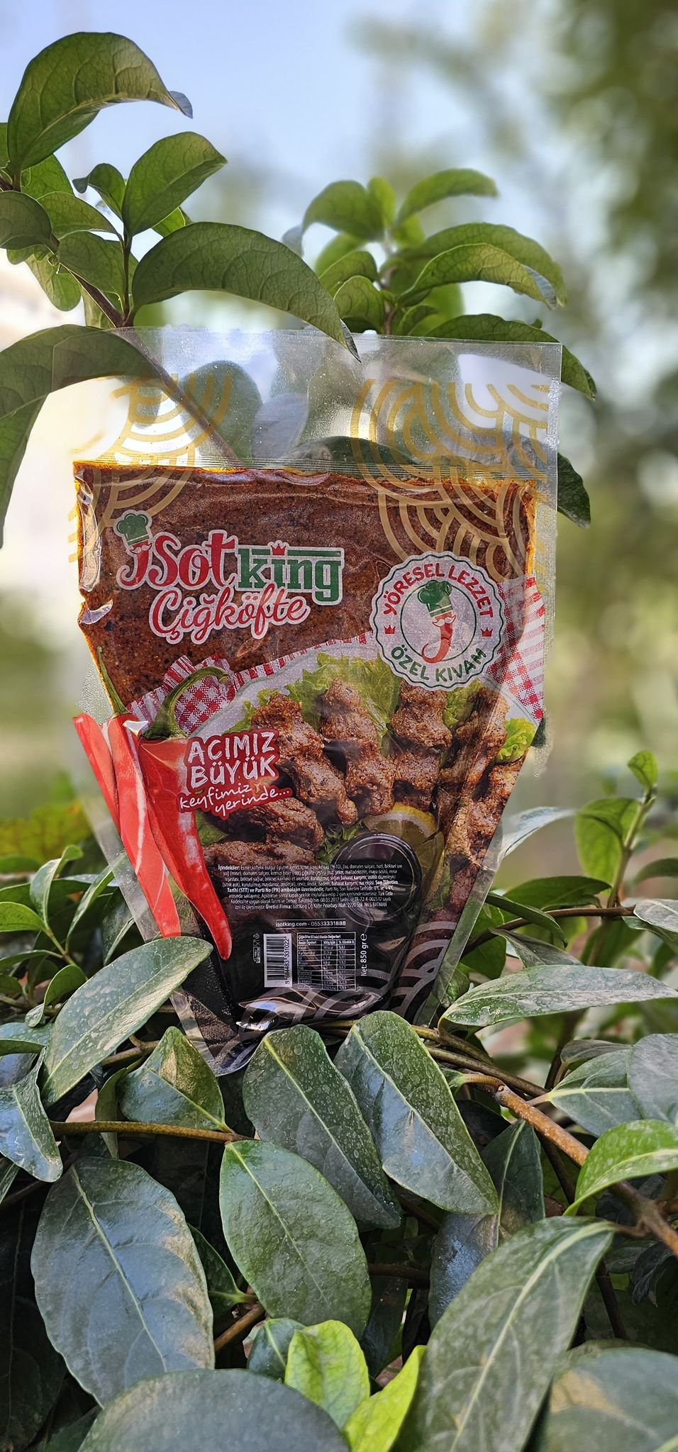 850 grm yöresel İsotking Çiğköfte